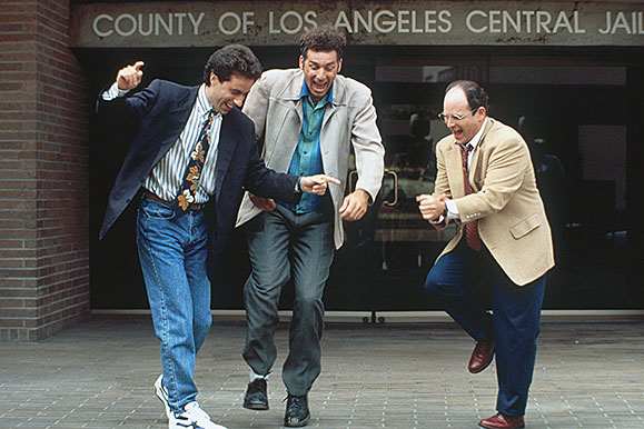Jerry Seinfeld, Michael Richards and Jason Alexander
